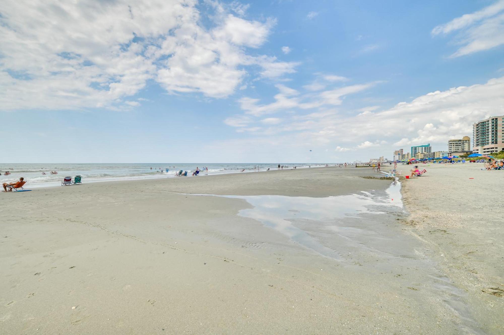Cozy Coastal Condo With Airy Oceanfront Balcony Myrtle Beach Ngoại thất bức ảnh